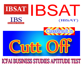 ibsat Cut Off Marks 2024 class MBA, PGPM, PhD