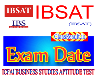 ibsat Exam Date 2022 class MBA, PGPM, PhD Routine